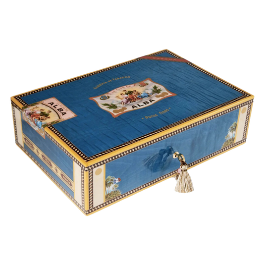 Elie Bleu Alba 110 Count- Blue Sycamore