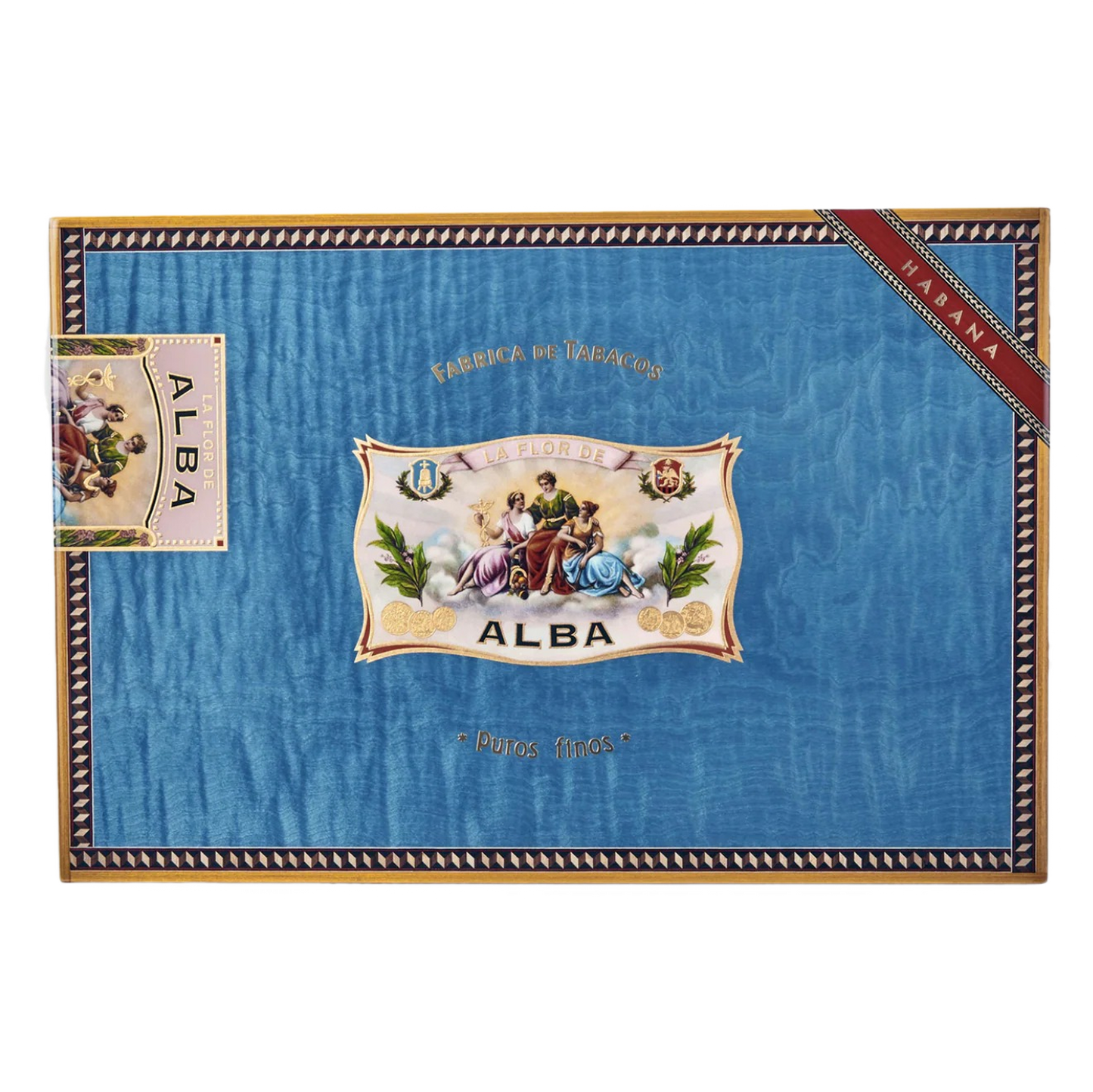 Elie Bleu Alba 110 Count- Blue Sycamore