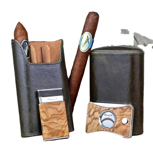 Brizard & Co. Show Band Three - Antique Olive Leather