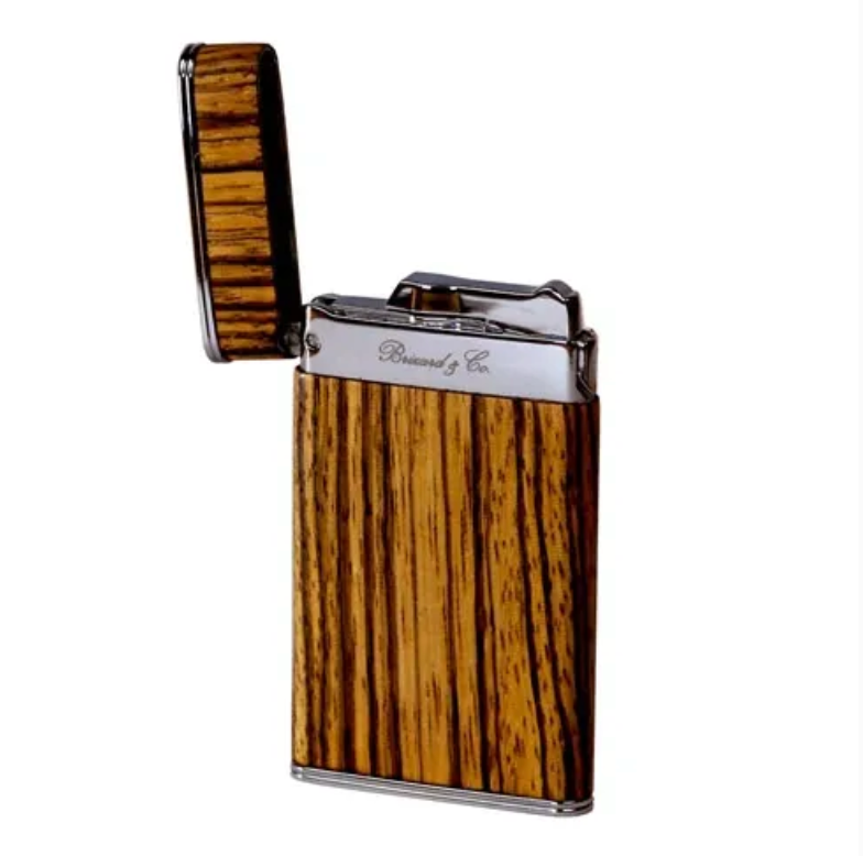 Brizard & Co. Sottile Lighter - Zebrawood