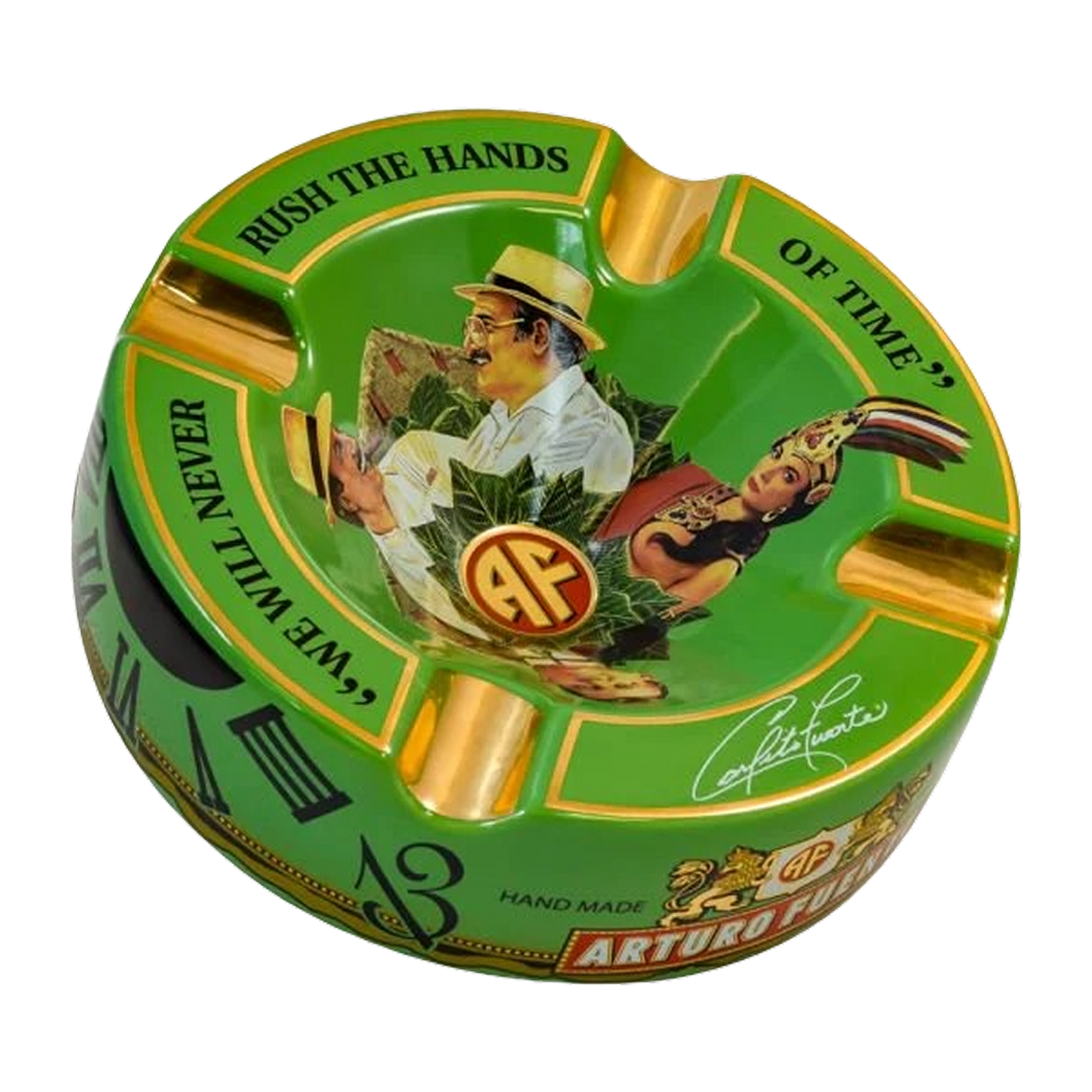 Arturo Fuente Ceramic Ashtray- Green
