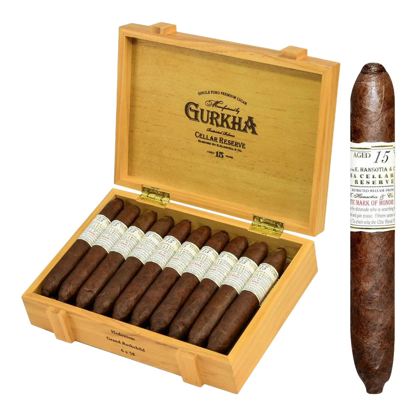 Gurkha Cellar Reserve 15 Year Hedonism- Grand Rothschild