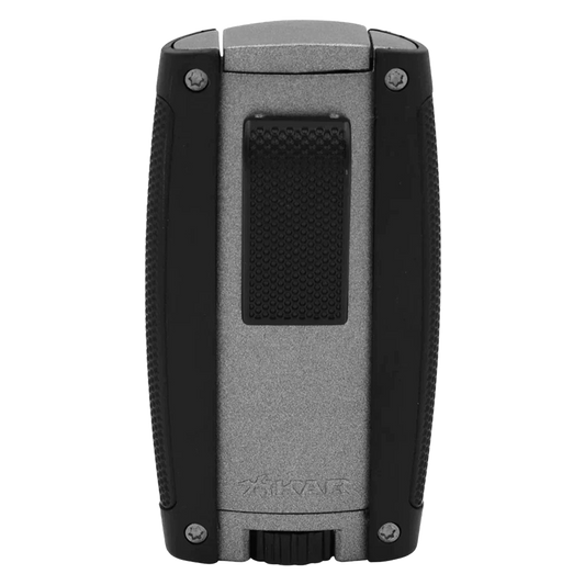 Xikar Turismo Double Lighter- Matte Gray
