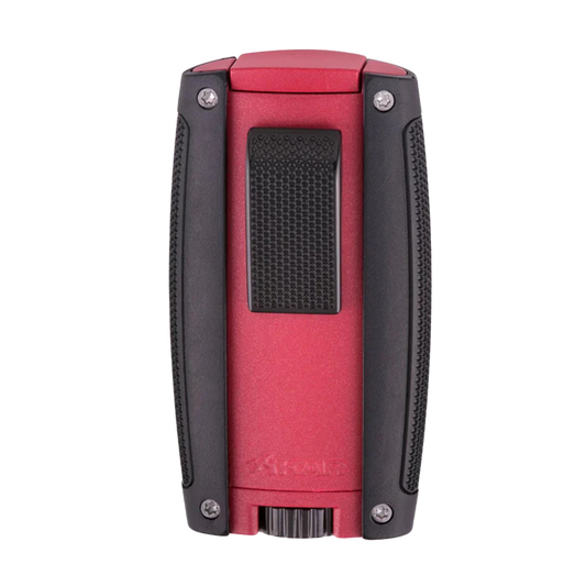 Xikar Turismo Double Lighter- Matte Red