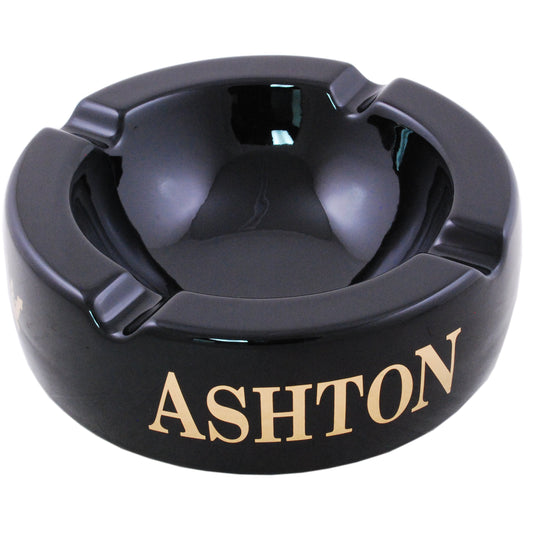 Ashton Cigar Ashtray- Black