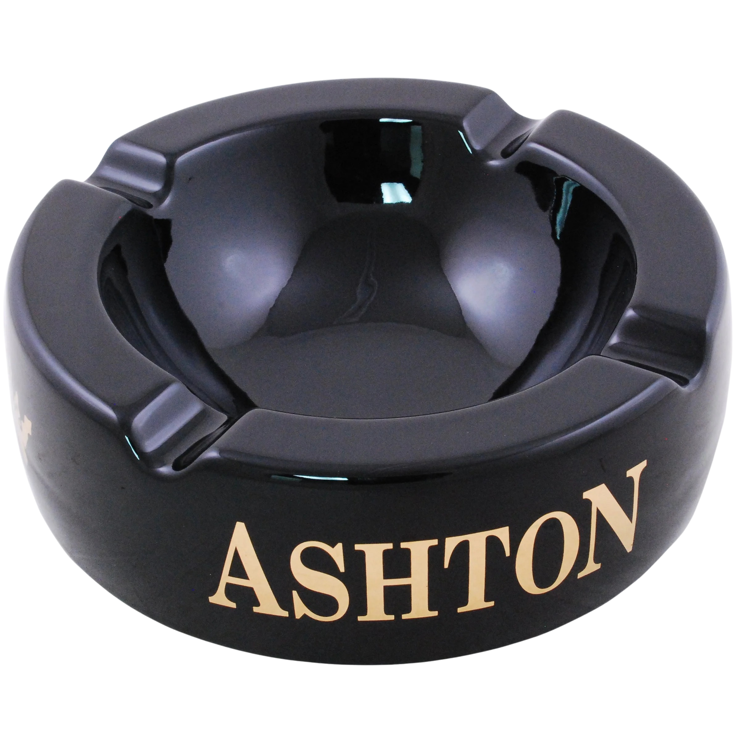 Ashton Cigar Ashtray- Black