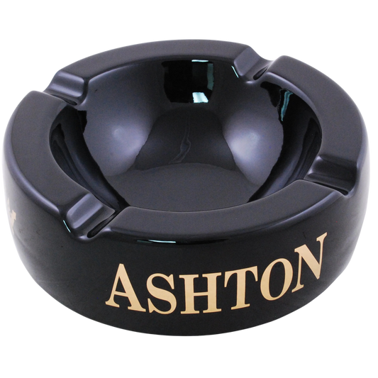 Ashton Cigar Ashtray- Black