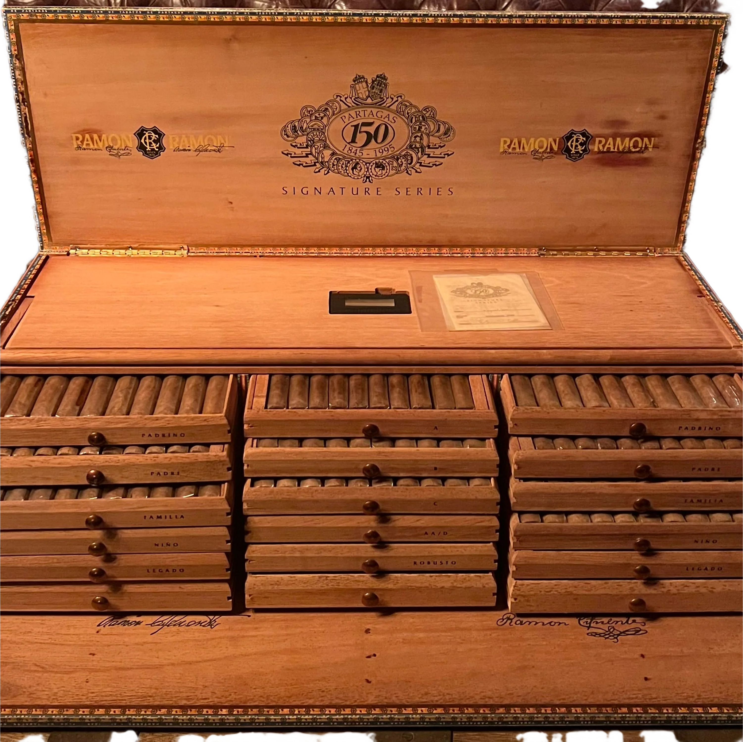 Partagas 150 Complete Humidor