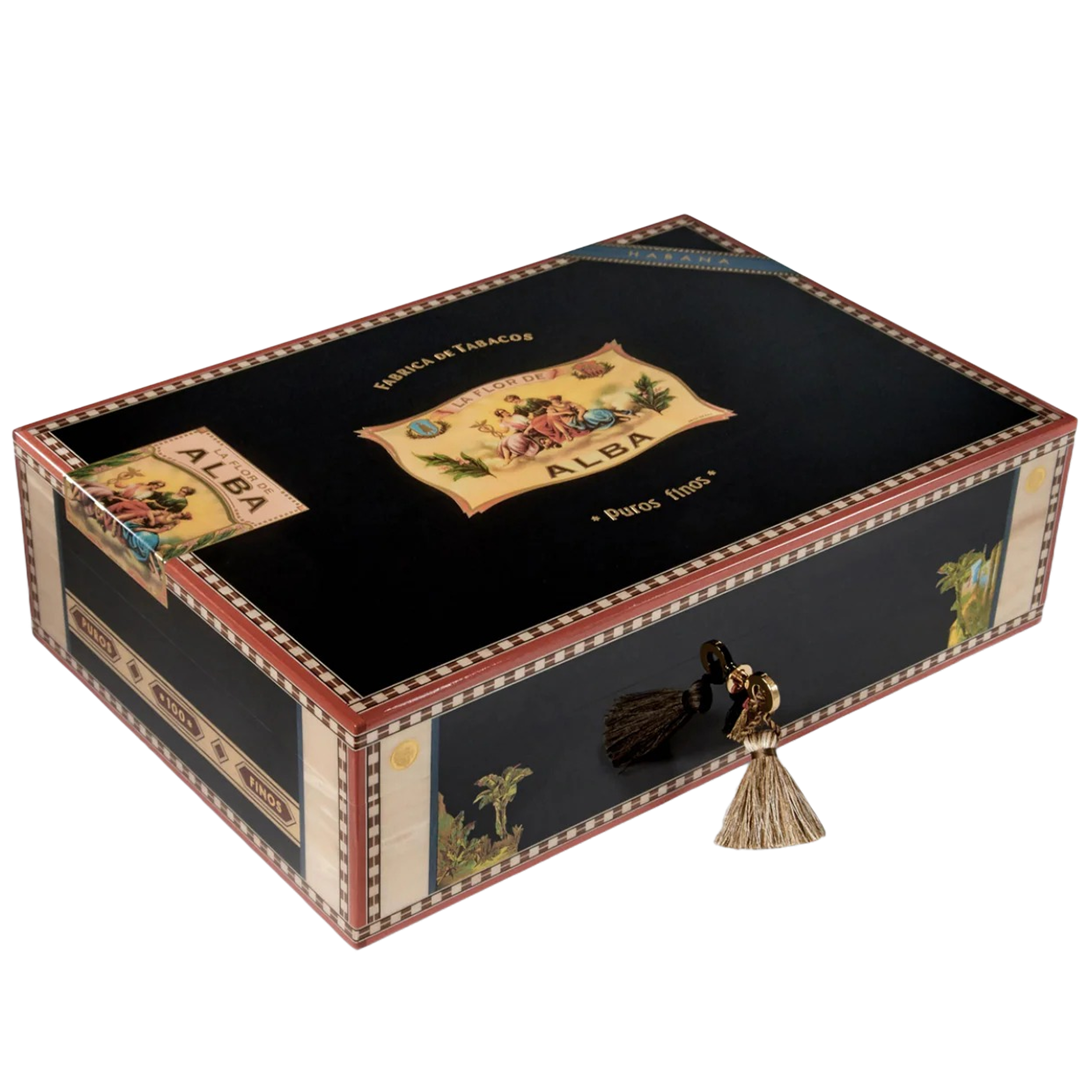 Elie Bleu Alba 110 Count- Black Sycamore