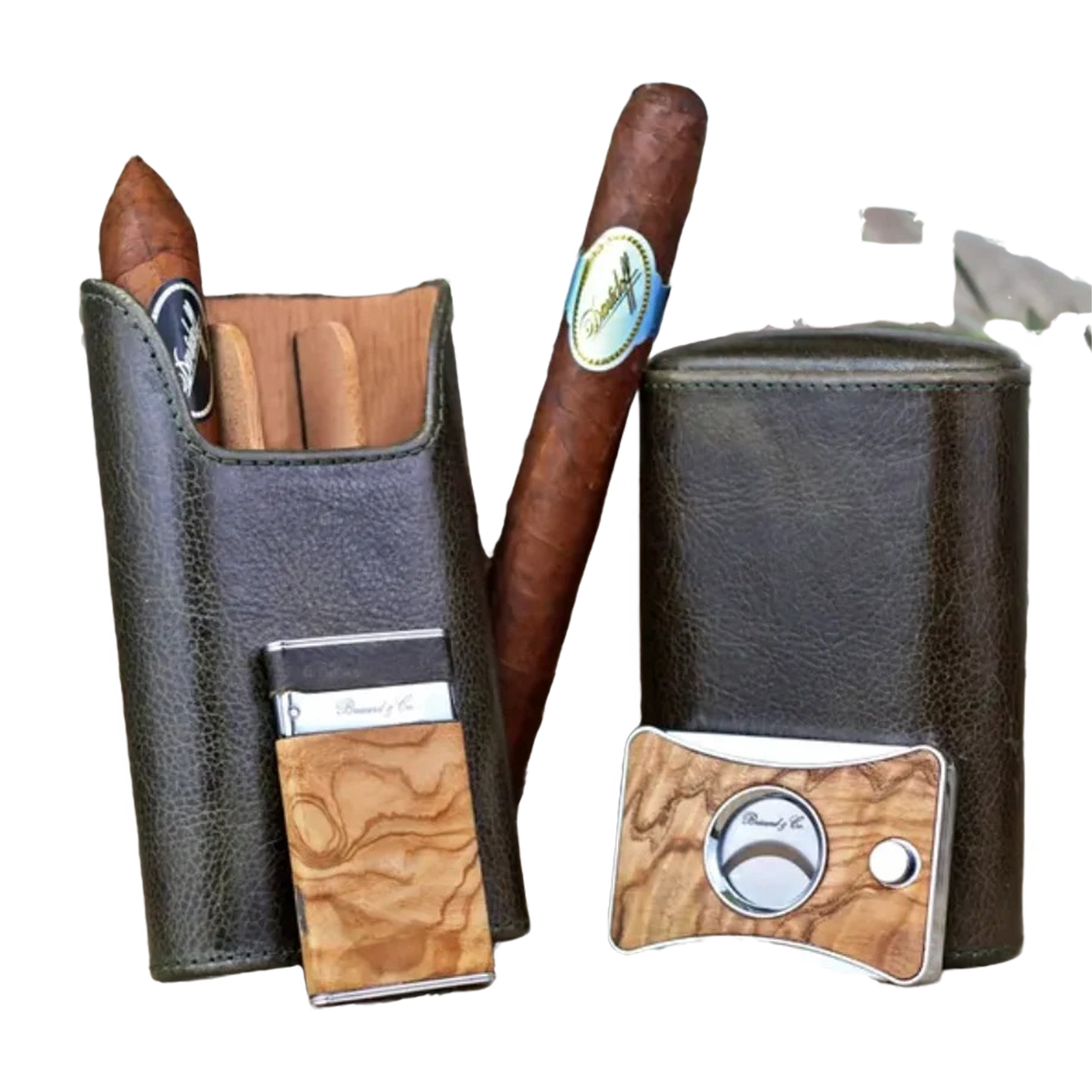 Brizard & Co. Show Band Three - Antique Olive Leather