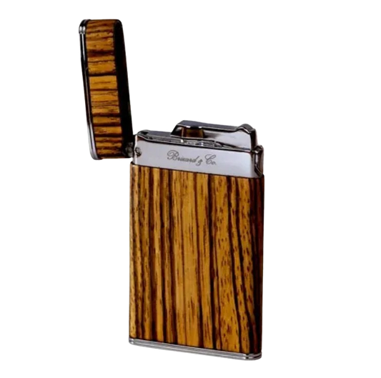 Brizard & Co. Sottile Lighter - Zebrawood