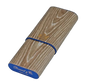Brizard & Co. Show Band Three - Bleached Oakwood and Blue Leather