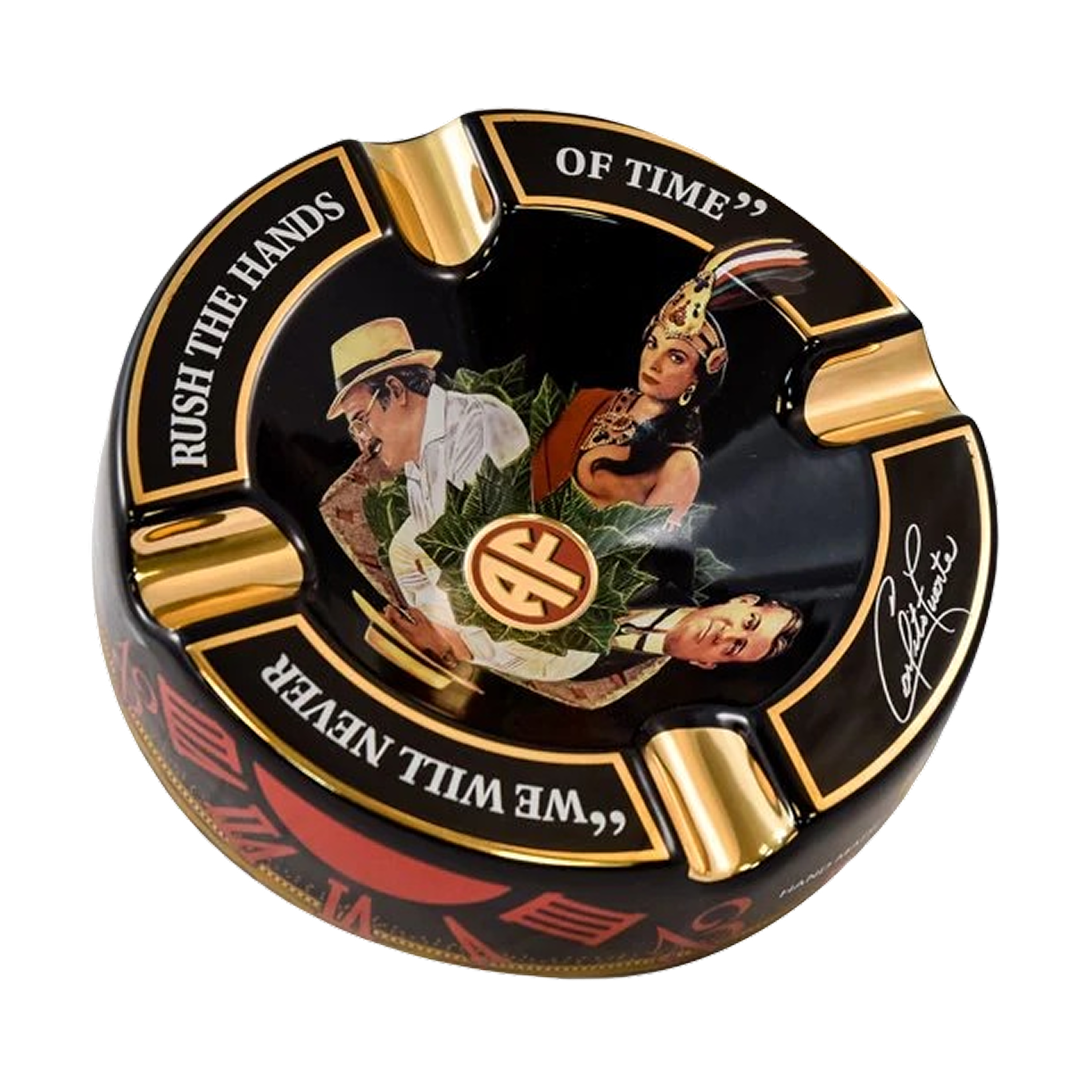 Arturo Fuente Ceramic Ashtray- Black