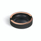 Davidoff Concrete Ashtray Small- Dark Grey/Gold