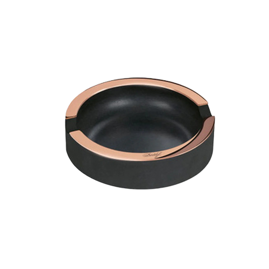 Davidoff Concrete Ashtray Small- Dark Grey/Gold