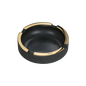 Davidoff Concrete Ashtray Large- Dark Gray /Gold