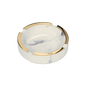 Davidoff Concrete Ashtray Large- Marble/Gold