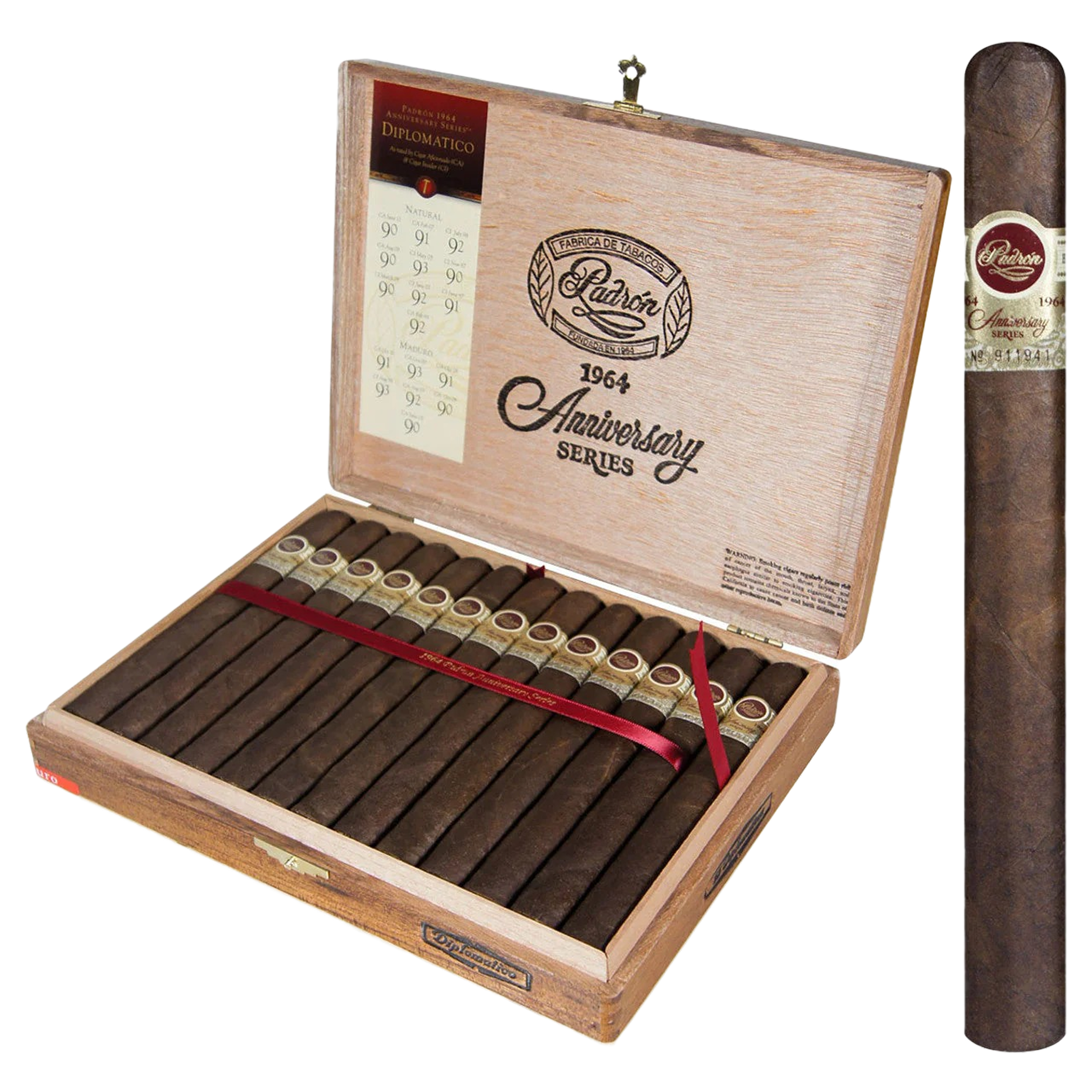 Padron 1964 Anniversary- Diplomatico Maduro