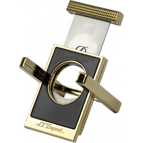 S.T. Dupont Cigar Cutter Stand- Black and Gold