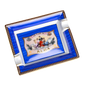 Elie Bleu Flor de Alba Ashtray- Blue