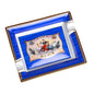 Elie Bleu Flor de Alba Ashtray- Blue