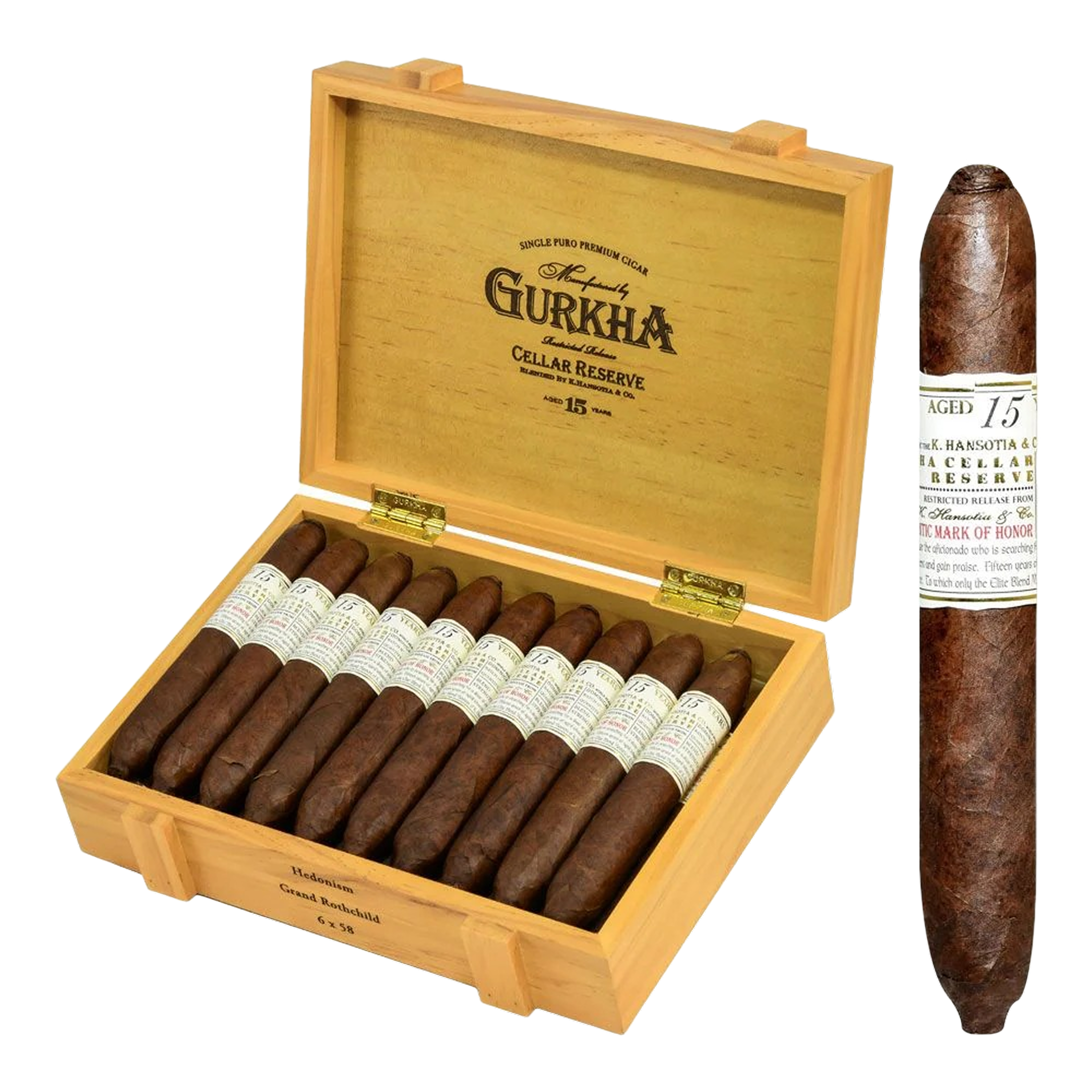 Gurkha Cellar Reserve 15 Year Hedonism- Grand Rothschild