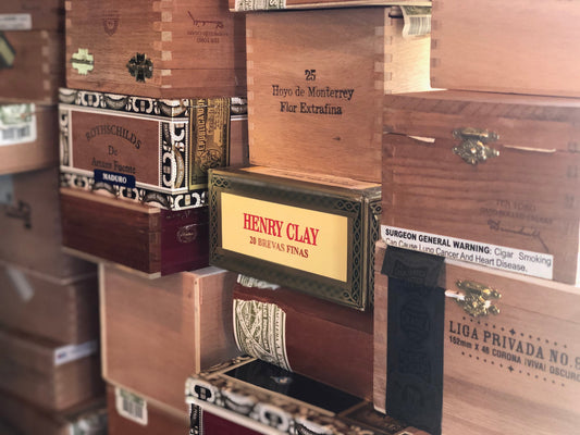 Empty Cigar Boxes