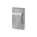 S.T. Dupont- Silver Finish Diamond Head Ligne 2 Lighter