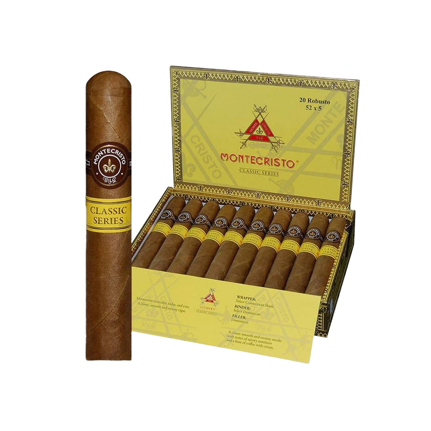Montecristo Classic Series- Robusto
