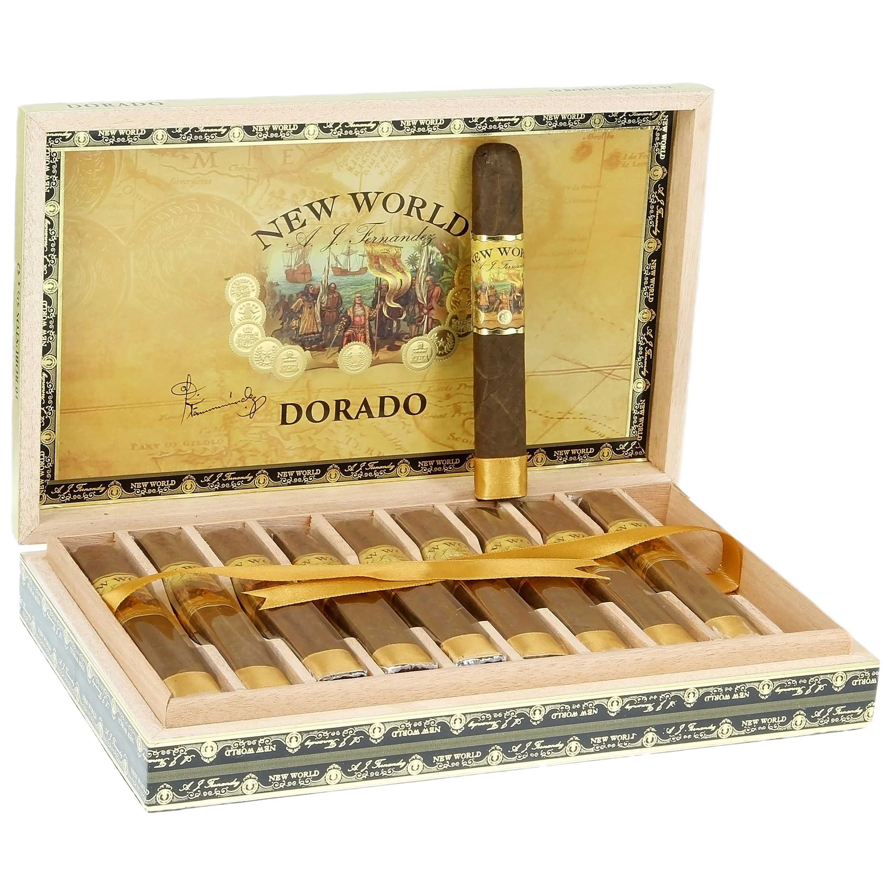 AJ Fernandez New World Dorado- Robusto