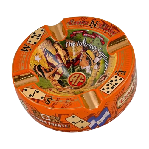 Arturo Fuente Ceramic Ashtray- Orange