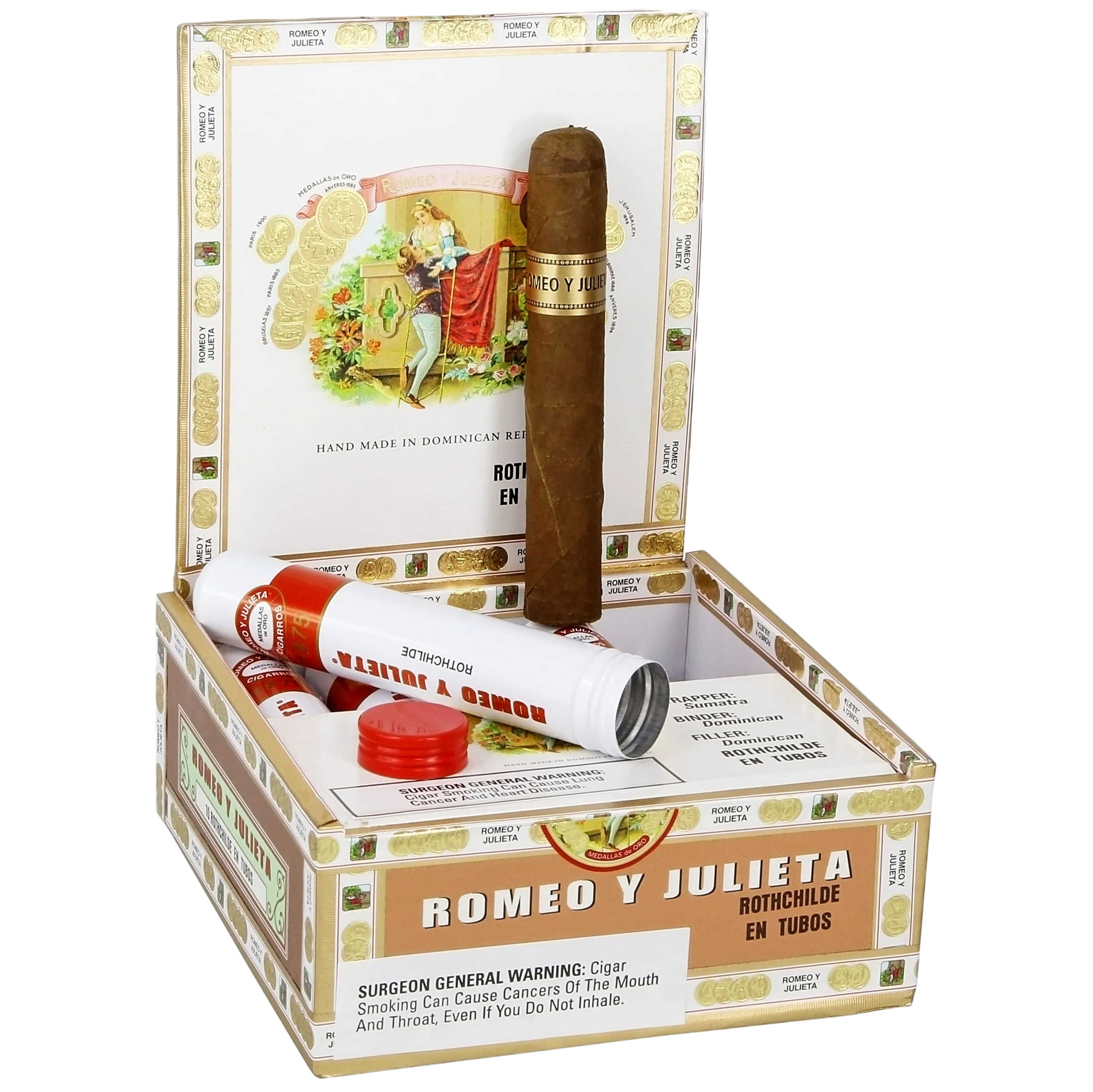 Romeo y Julieta 1875- RobustoTubo