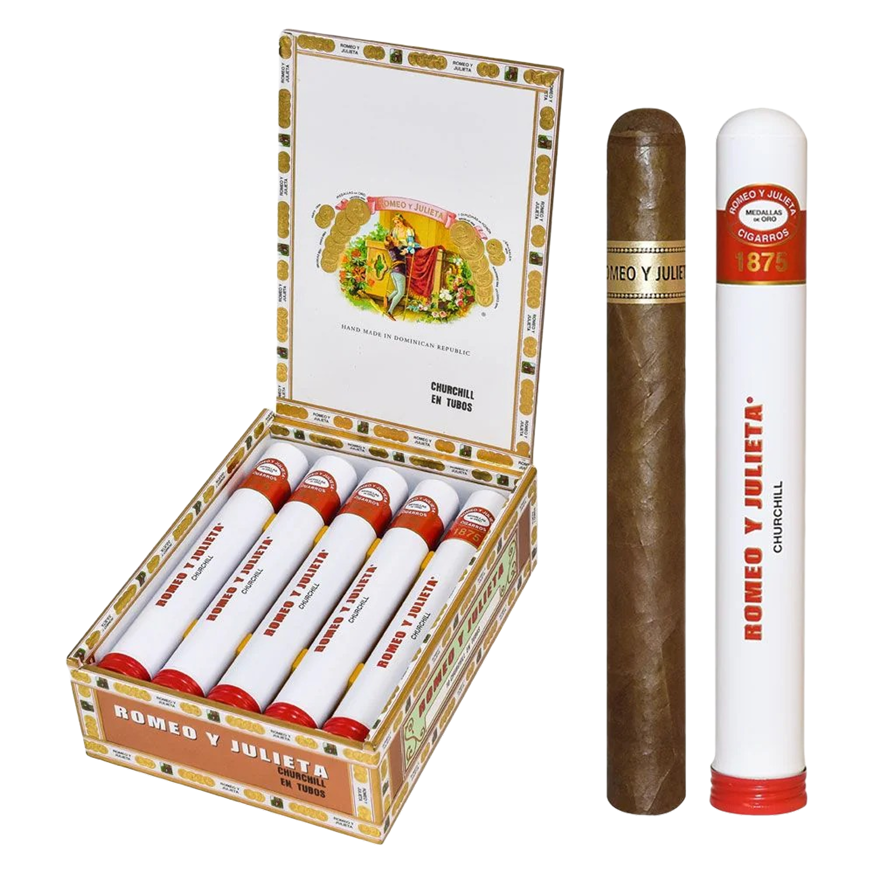 Romeo y Julieta 1875- Churchill Tubo