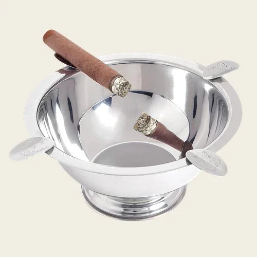 Stinky Cigar: Silver Ashtray