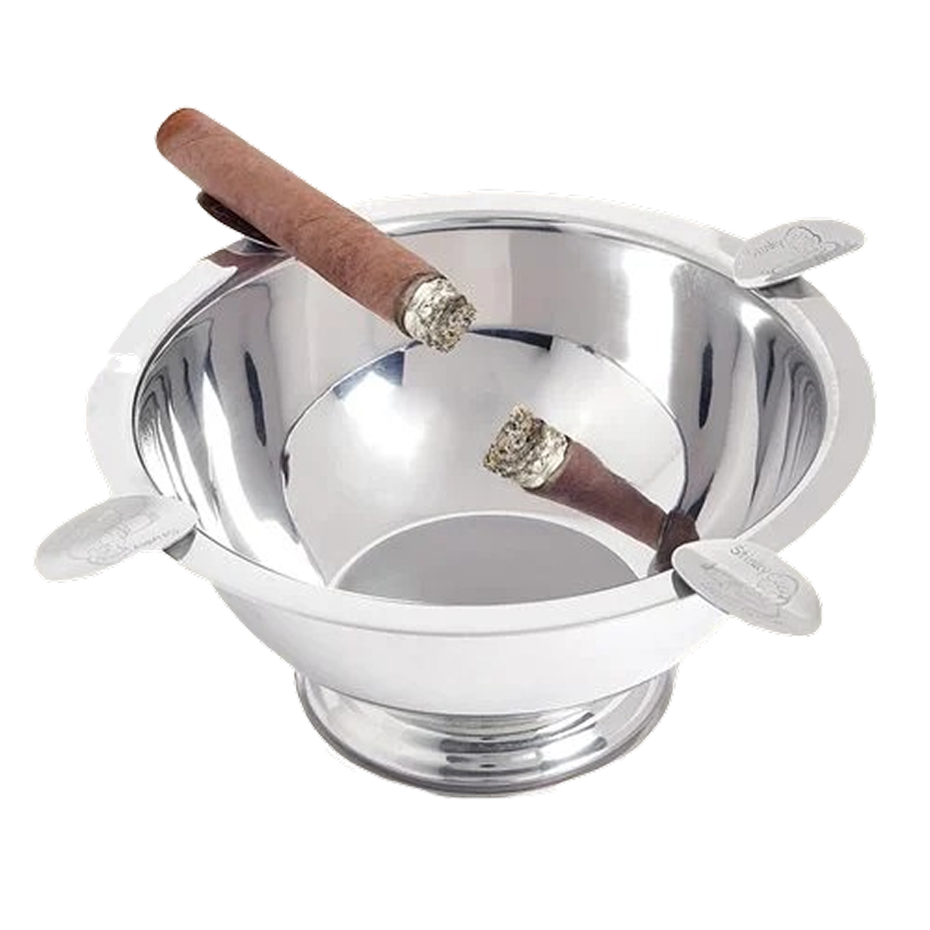 Stinky Cigar: Silver Ashtray