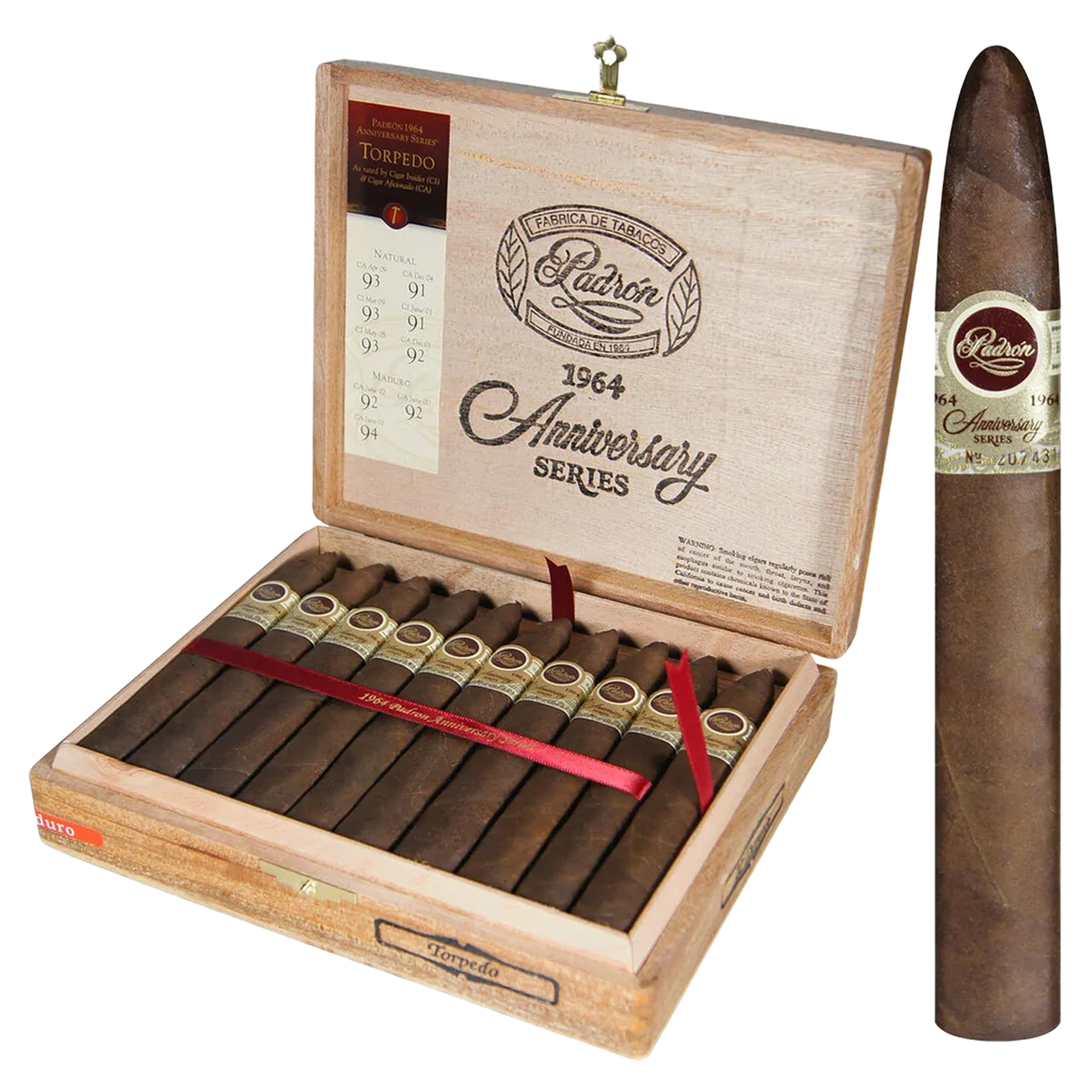 Padron 1964 Anniversary- Torpedo Maduro
