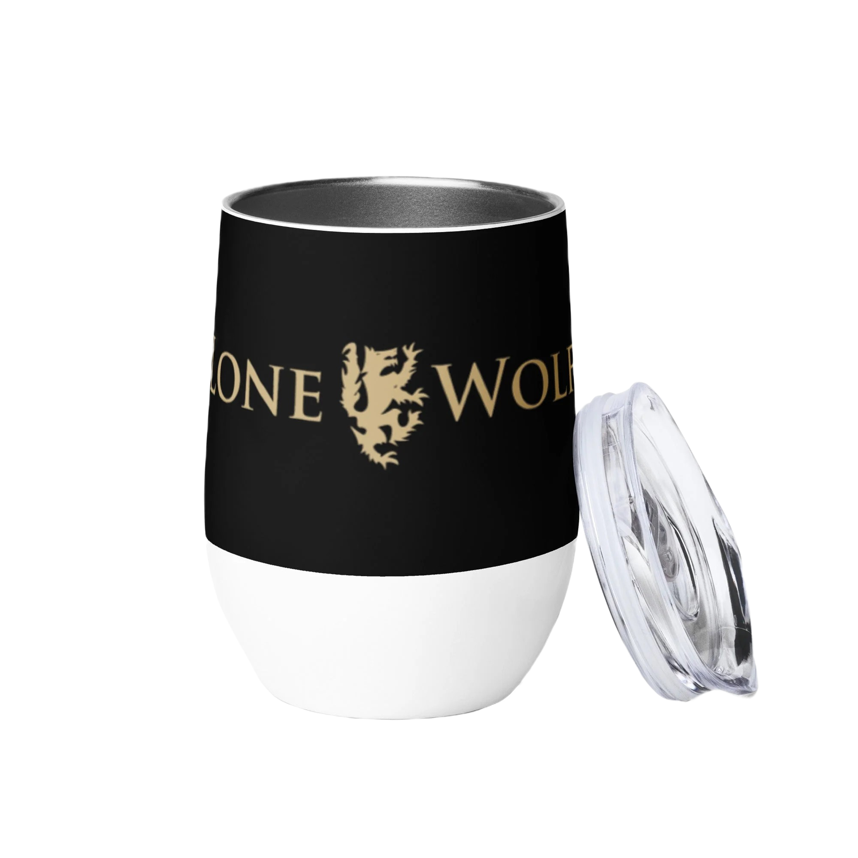 Lone Wolf Wine Tumbler