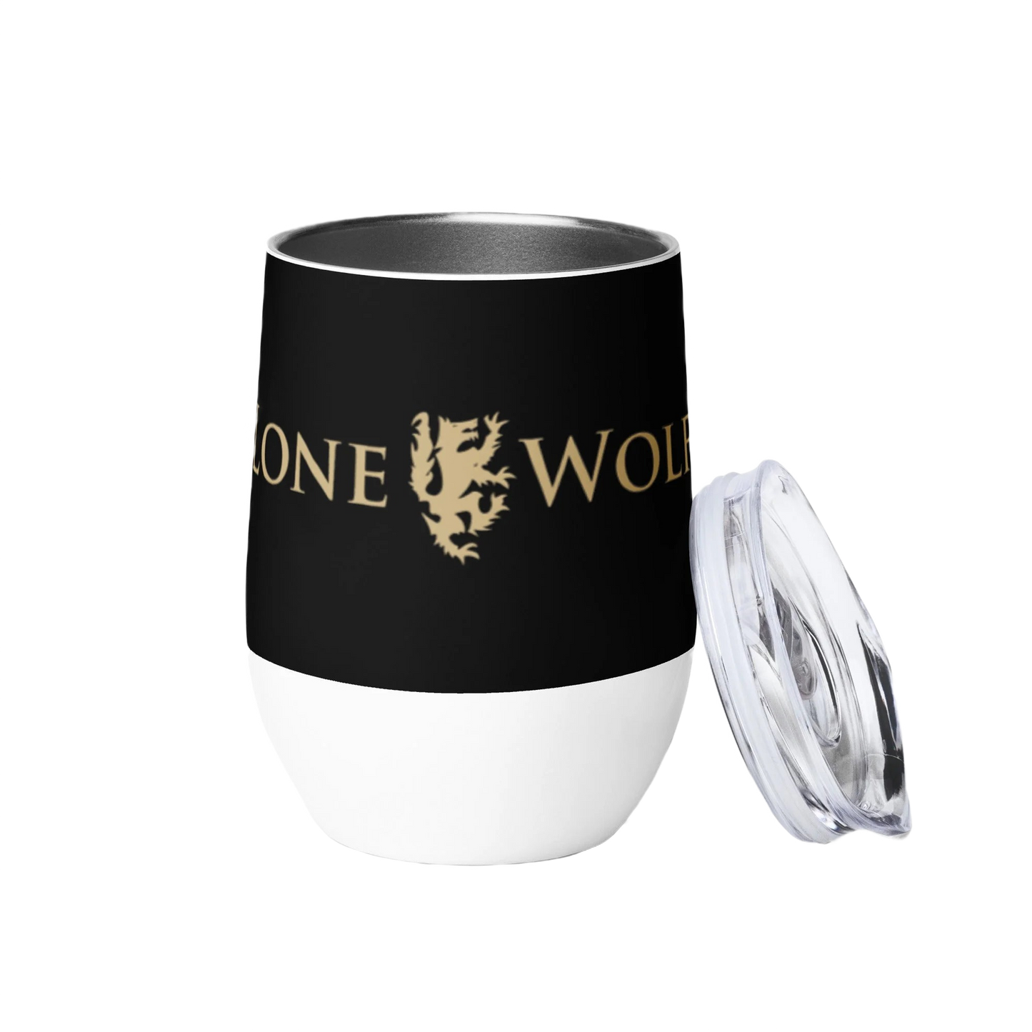 Lone Wolf Wine Tumbler