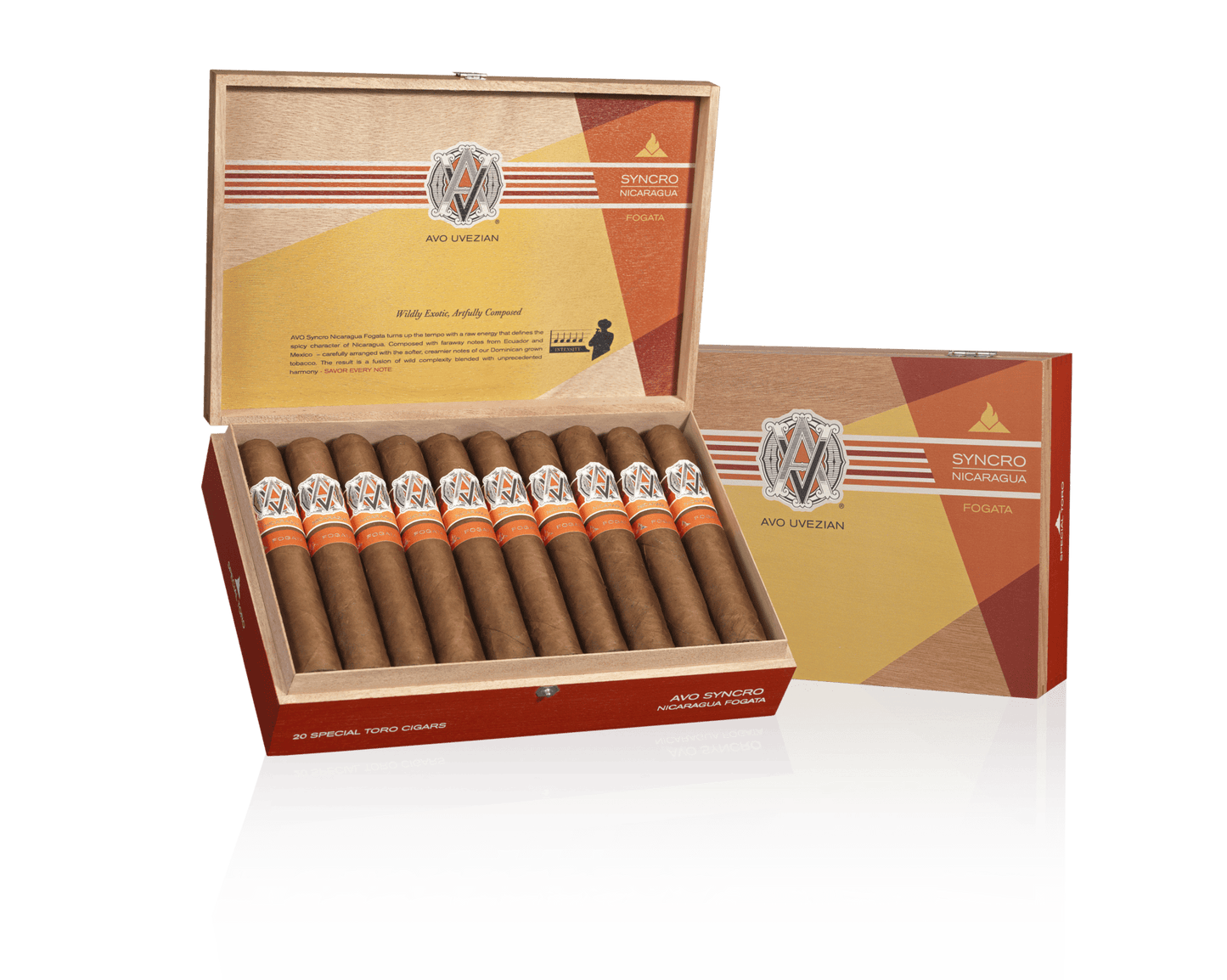 avo syncro fogata full box and single cigar
