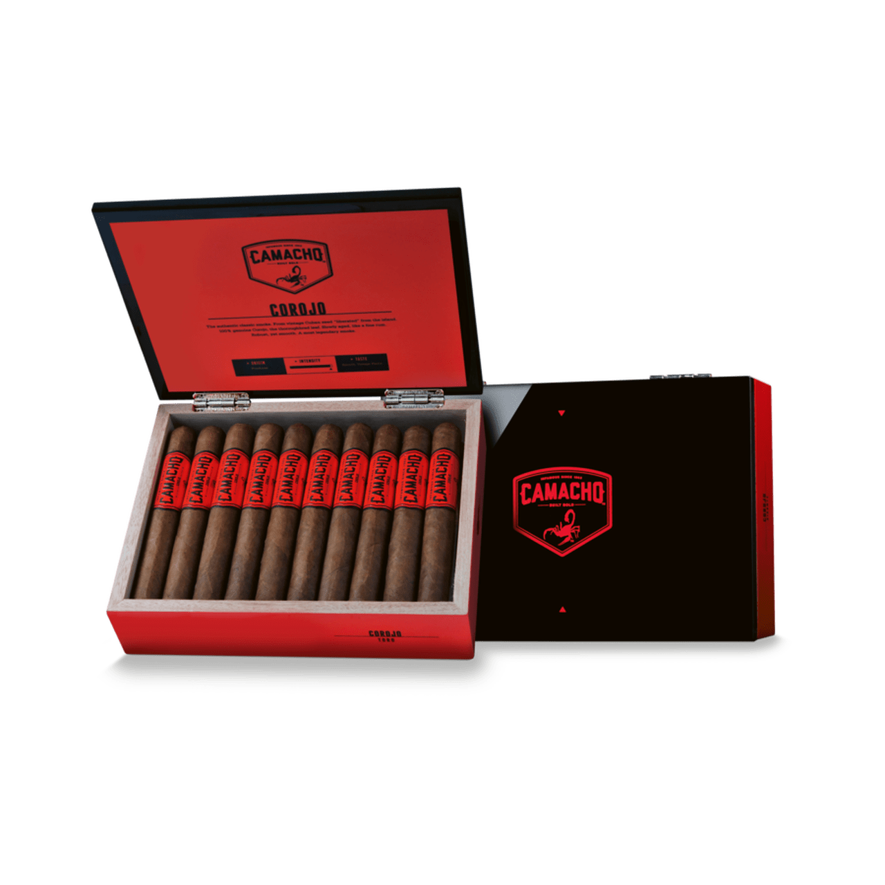 camacho Corojo, cigar, single cigar, full box, Davidoff