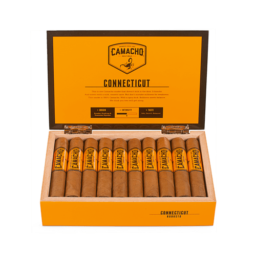 camacho Connecticut, cigar, single cigar, full box, Davidoff